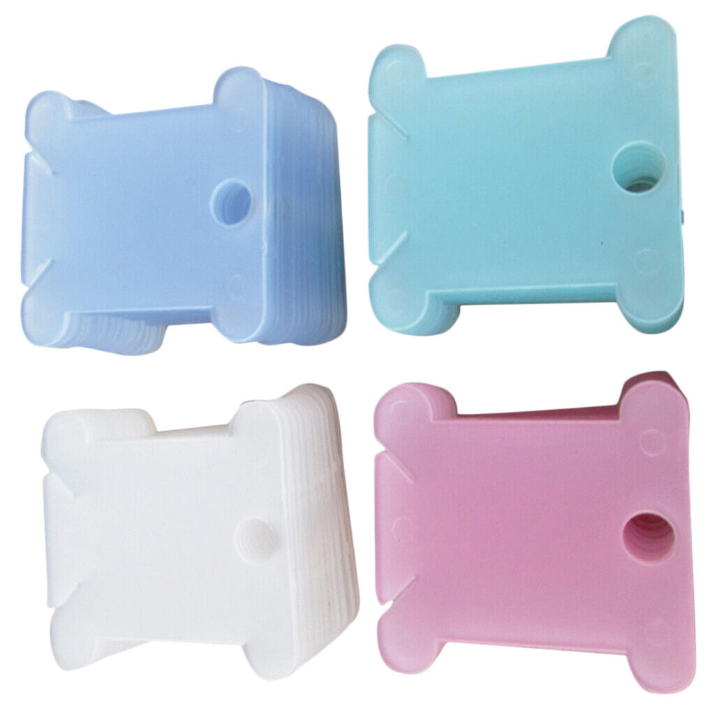 100 * Plastic Embroidery Thread Bobbins Embroidery  Supplies