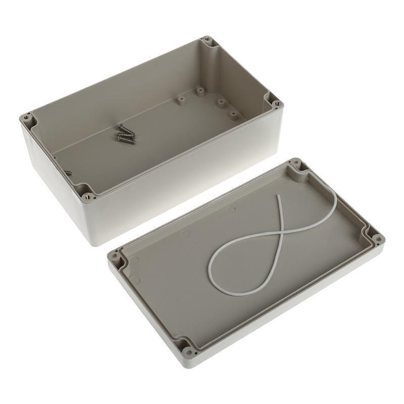 1PC Waterproof Plastic Project Box Enclosure 7.87" X 4.72" X 2.95" (L X W X H)