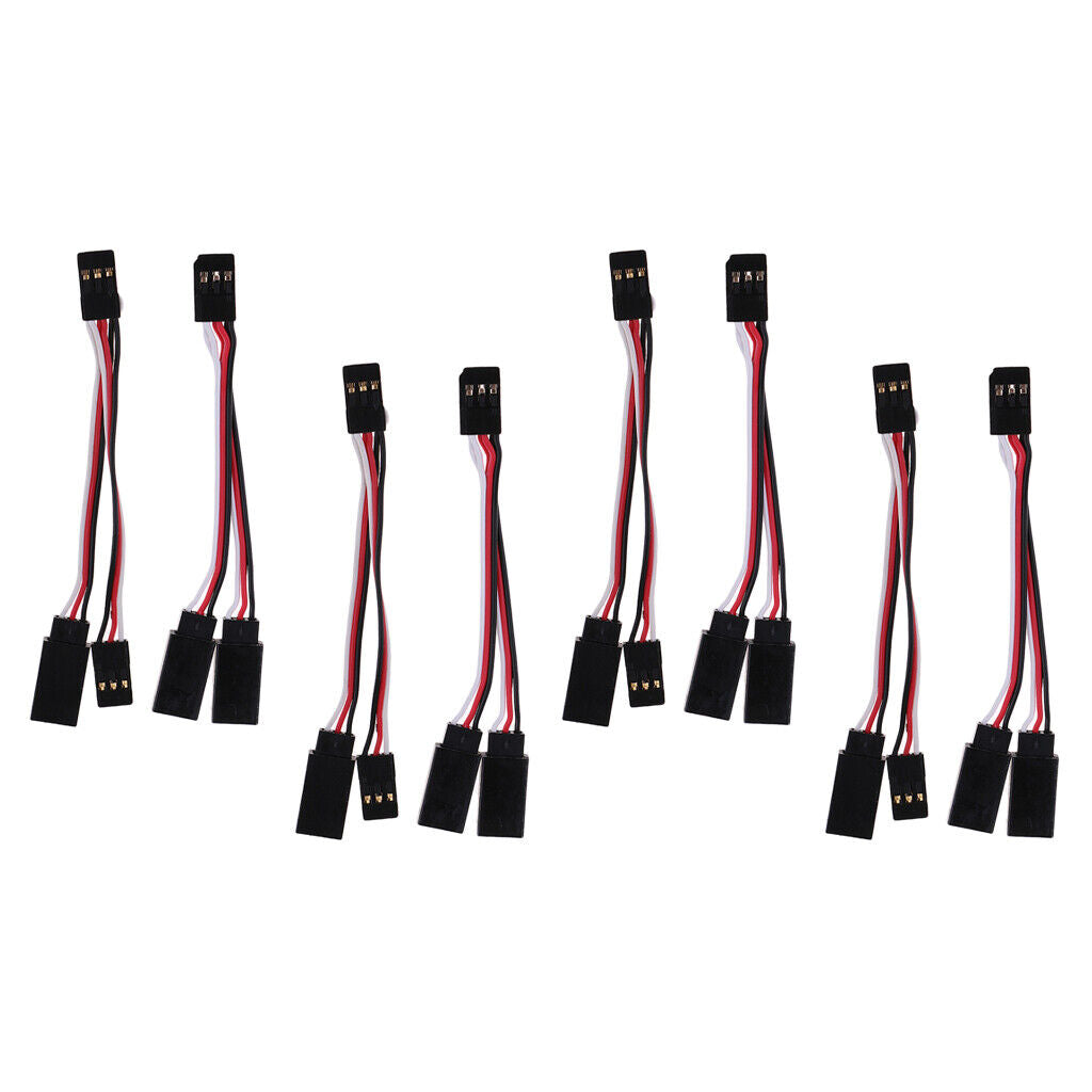 8x 4in  Y Shape Wire Harness  JR Plug for  JR Servo