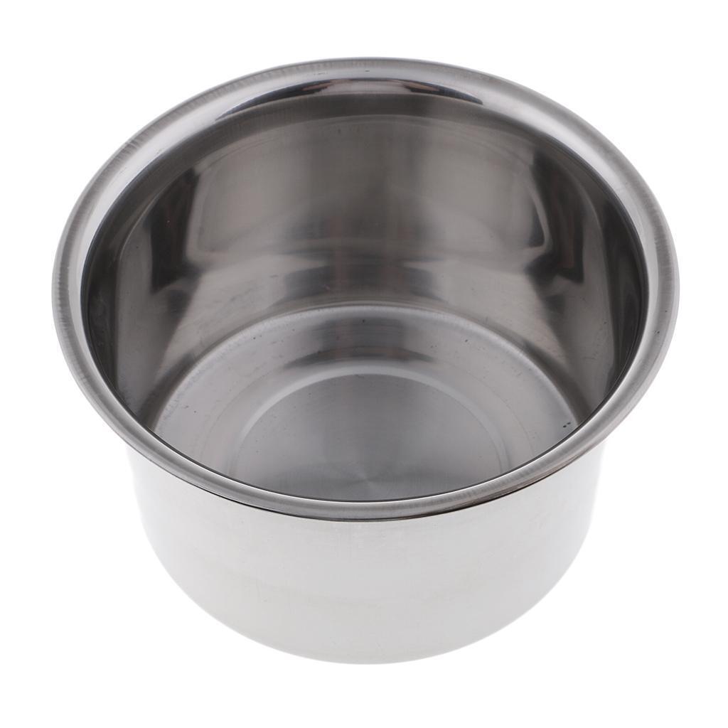 2 Pieces Stainless Steel Wax Melting Pot Double Boiler & Long Handle Spoon