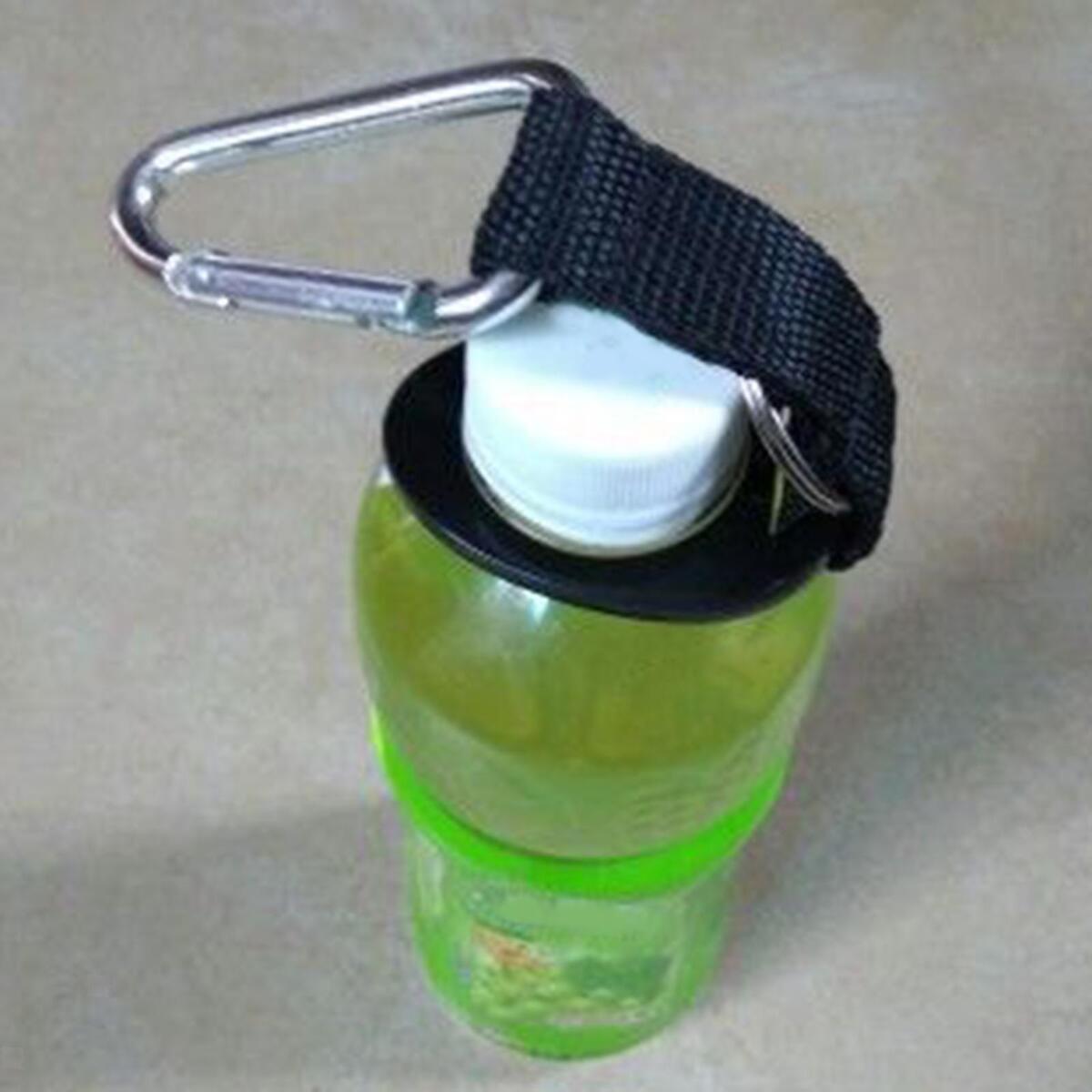 7 Pieces Water Bottle Buckle Clip Carabiner Hooks for Outdoor Camping Hiking