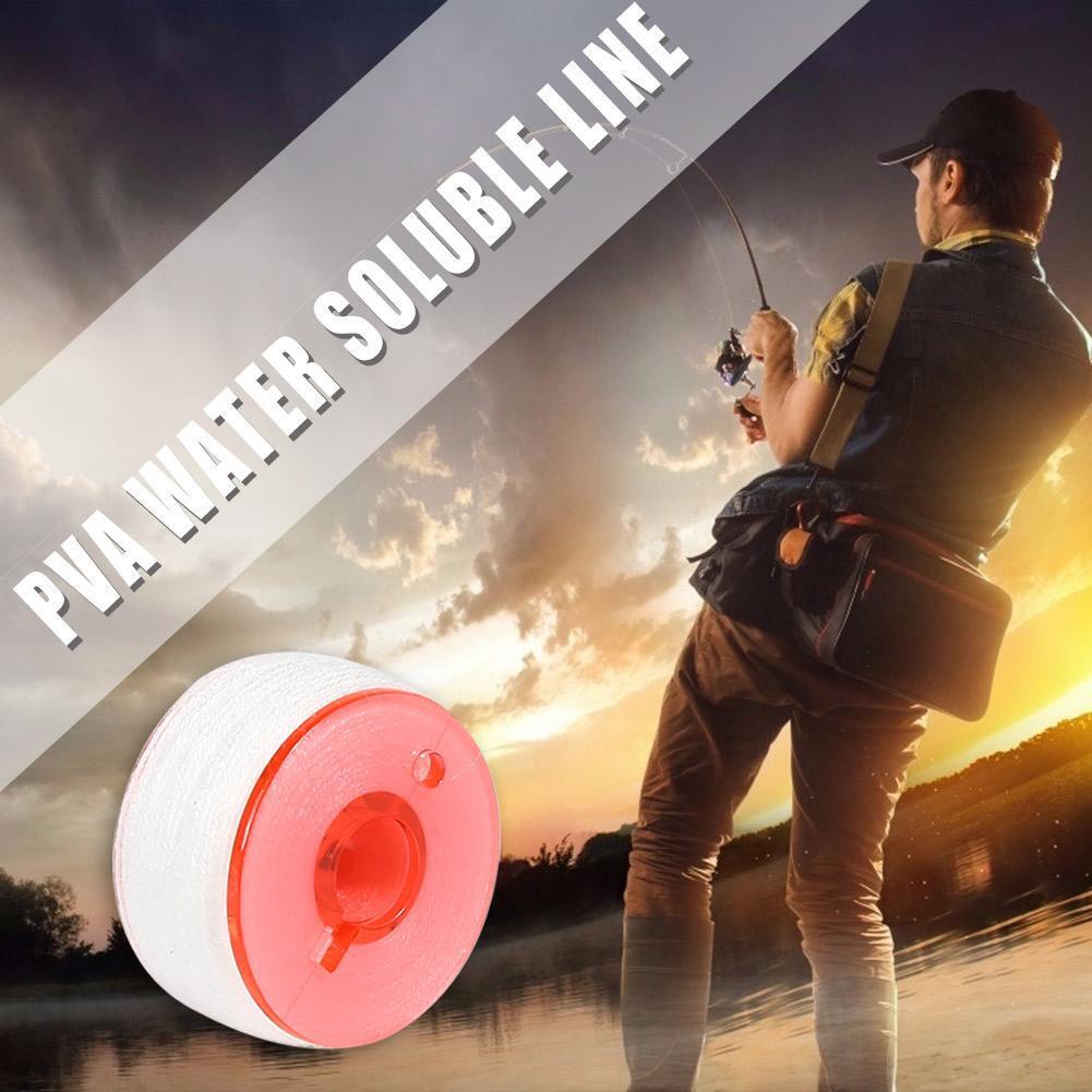 1 Bag PVA Water Soluble Lines 20m Environmentally Outdoor Fishing Accessory