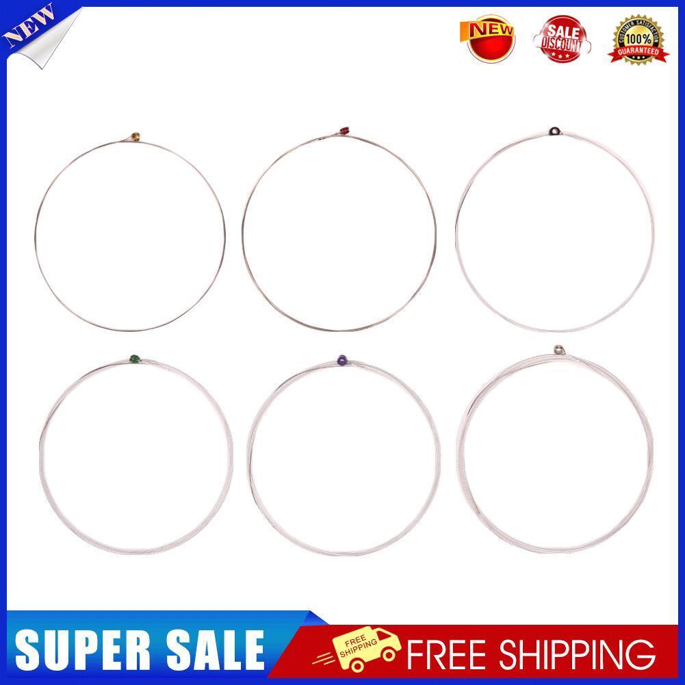 6Pcs Orphee QE29 Nickel Alloy Plated Electric Guitar Strings(011-050inch)