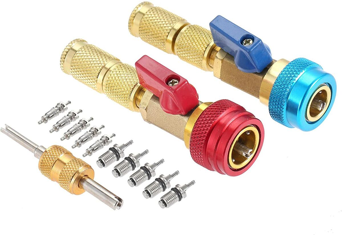 HQ High Low Pressure Valve Core Remover for R134A Refrigerant Air Conditioner