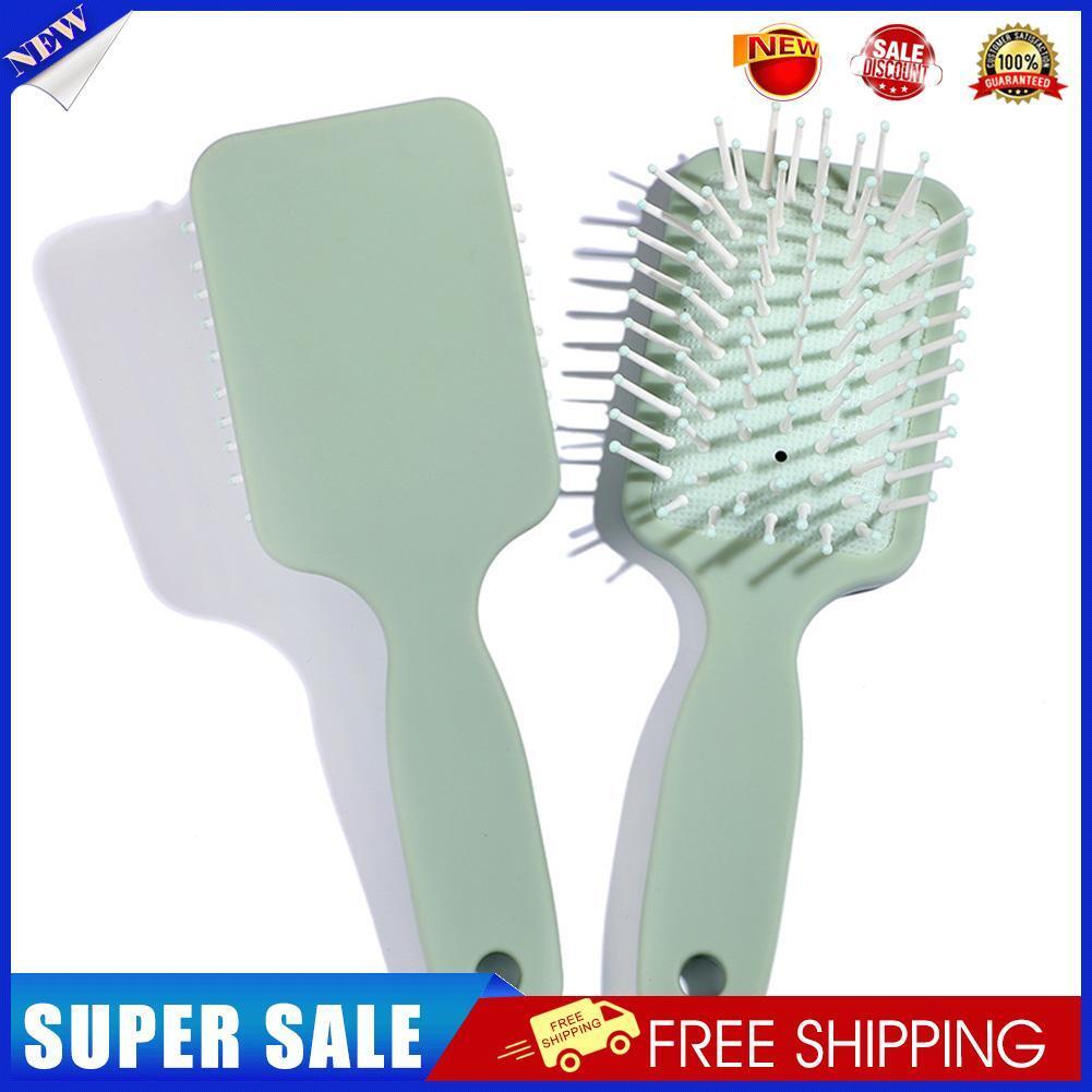 Portable Air Cushion Comb Massage Comb Anti-Static Hairbrush (Olive Green)