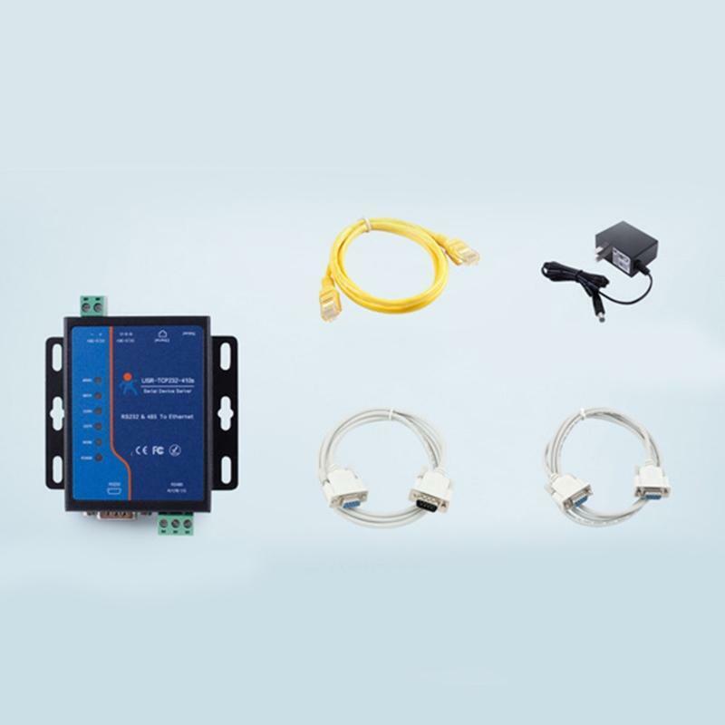 2 Serial RS232/ RS485 to 410s WIFI/ Ethernet Two-way Transparent Transmission