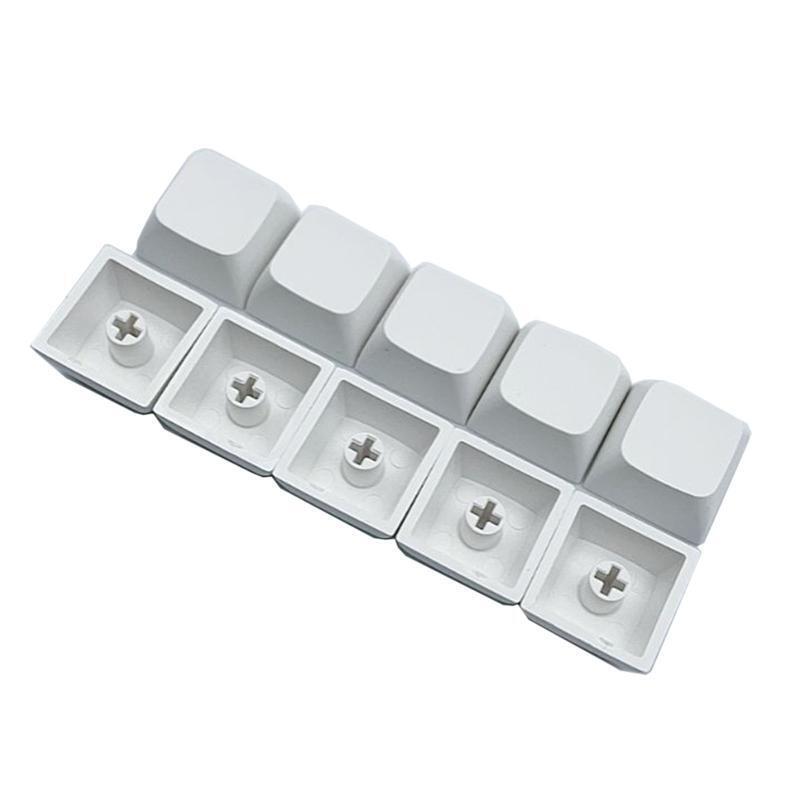 10 Keys PBT Keycap XDA Profile 1U Not Engraving Key Cover for Cherry MX Switches