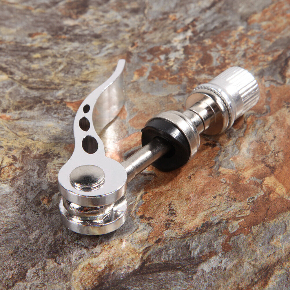 Aluminium Alloy Quick Release Bike Seat Post Clamp Seatpost Skewer sliver