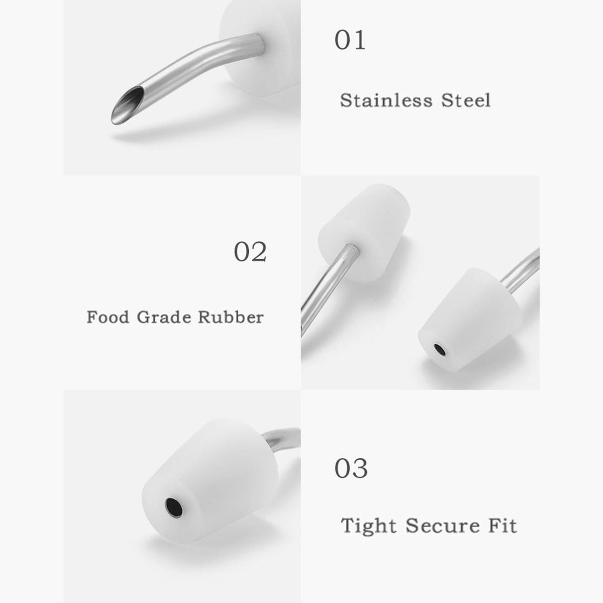 Outdoor Kettle Spout Extension Thin Tube  Spout for Camping Hiking