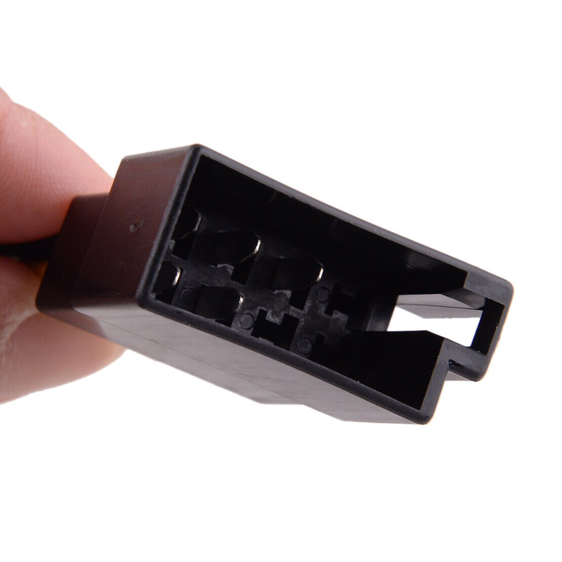 2Pcs Car Stereo Female Socket Radio ISO Wire Harness Adapter Connector Assembly