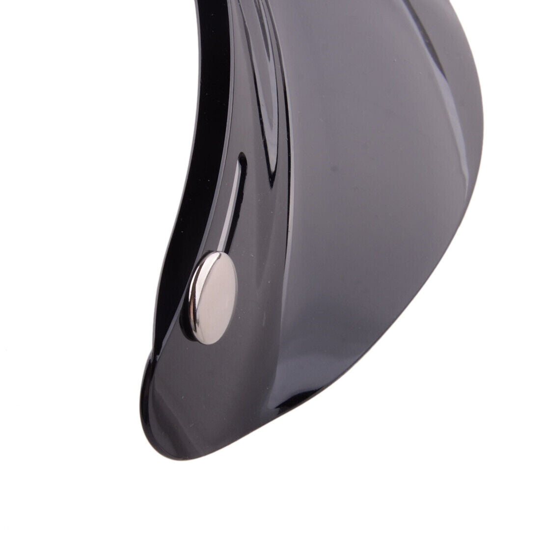 3-Snap Motorcycle Helmet Peak Sun Visor UV Sunshield Protector Shield