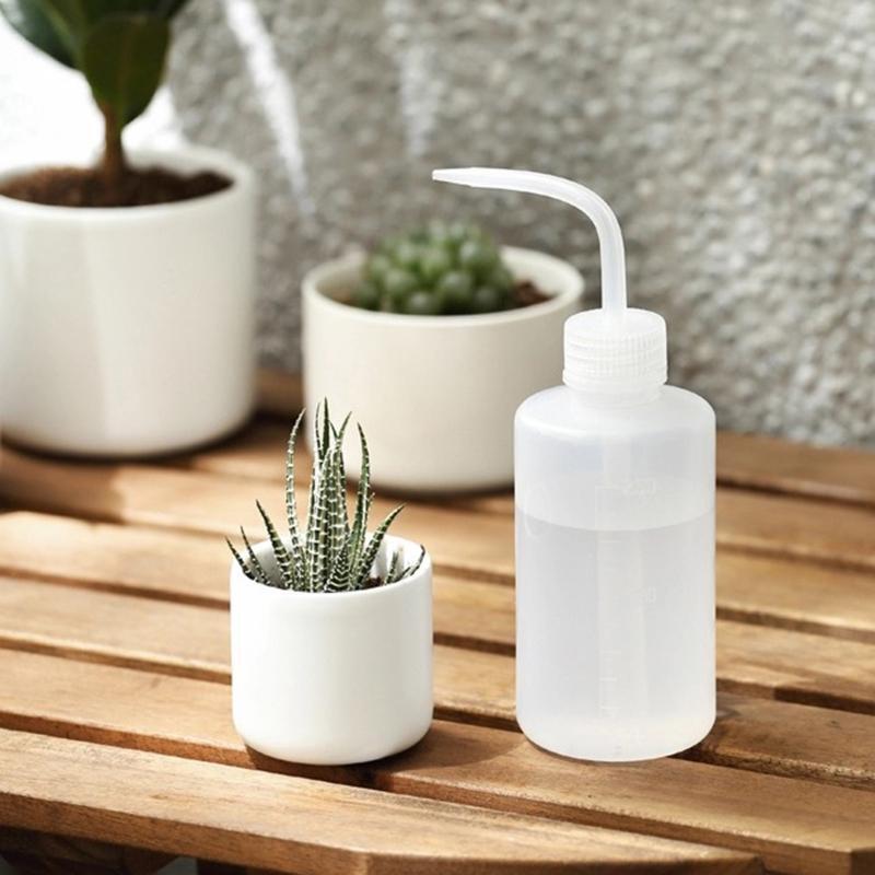 2pc Squeeze Bottles Safe Plastic Tattoo Wash Bottle Watering Tool for Laboratory