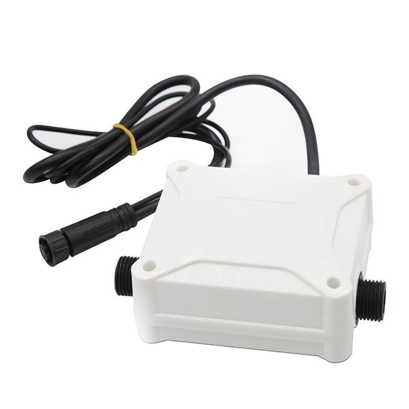 Flowmeter & Solenoid Valve Integrated Water Flow Sensor DC24V for Pig Feeder