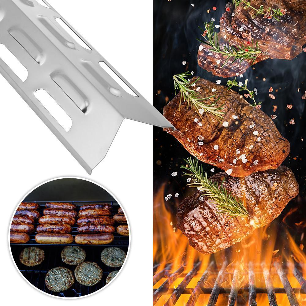 Replacement Tent Shield Barbecue Burners Cover BBQ Heat Plate Gas Grill