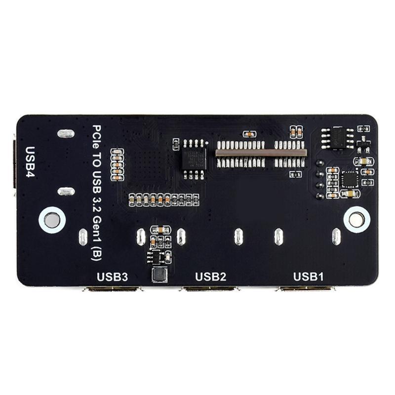 Compute Module 4 IO Board Adapter 4x HS USB for Raspberry Pi Compute Module4 CM4