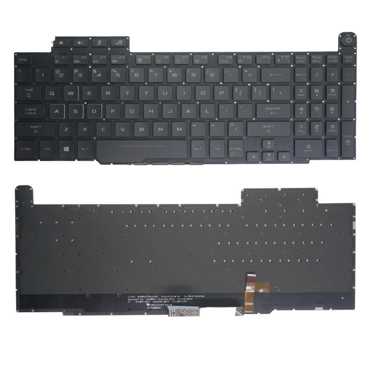 Backlit Keyboard US English Layout for ROG GM501GM V172462A1 for Laptop