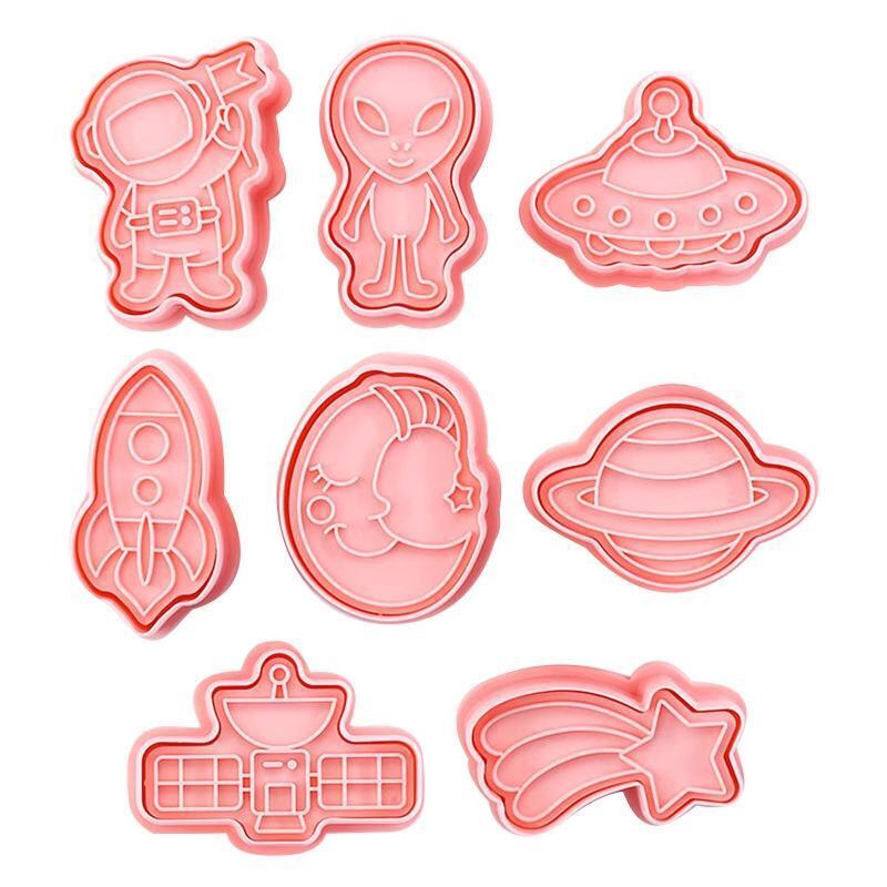 Cookie Cutters Cookie Moulds Biscuit Cutters Cookie Stamps Space Series PP Mould