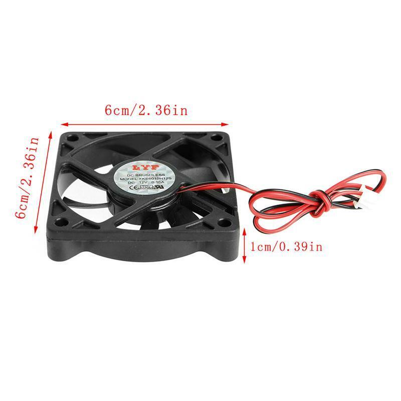 DC Brushless Fan XKS6010H12S 6CM Cooling 60mm DC12V 0.16A Cooler Fan 60X60X10mm