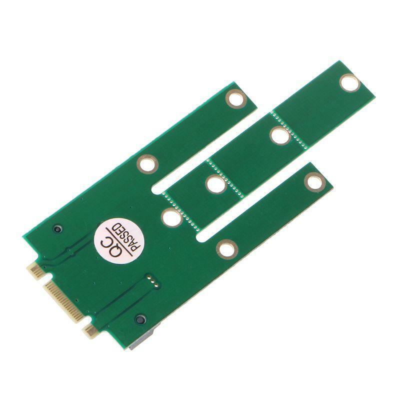 M.2 B Key to mSATA Adapter Card Mini PCI-e Add-on Converter SSD 2242 2230 2260