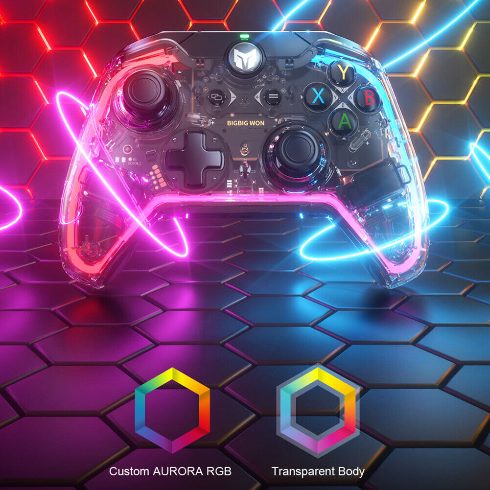 BIGBIG WON C1 Wired Gamepad RGB PC Controller for Switch PS4 PS5 Console