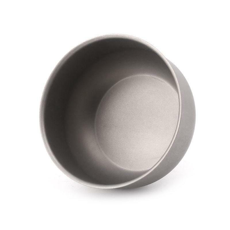 Outdoor Titanium Water Cup Camping Cooking Picnic Tableware Portable Tea Cup