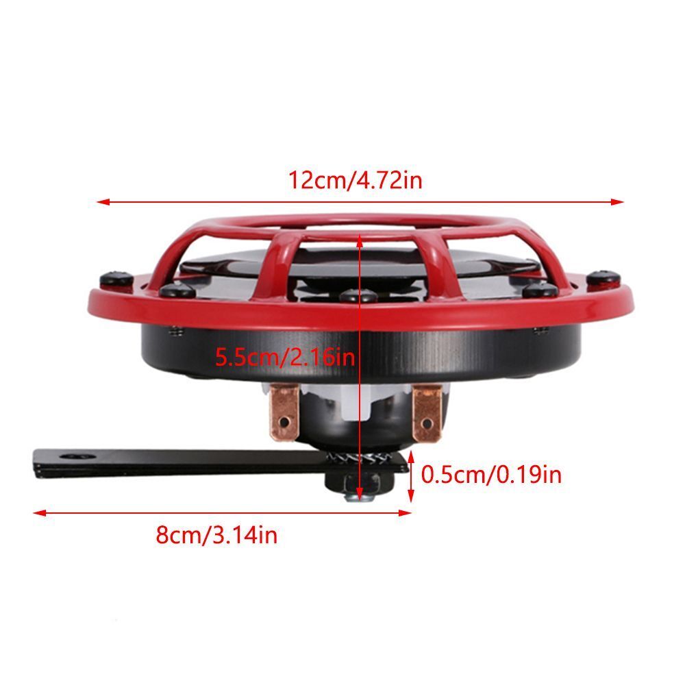 Super Loud Car Low Hight Horn Speaker Motorcycle Siren Dual Tone Car Air Horn