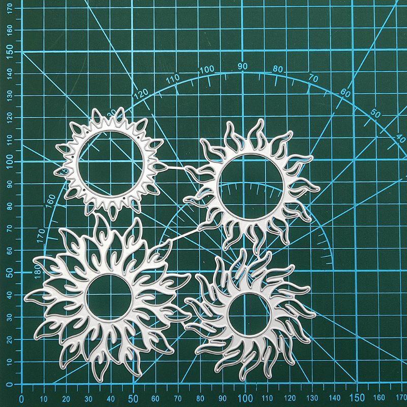 Sun Metal Cutting Dies Stencil DIY Scrapbooking Album Stamp Paper Card Embossing