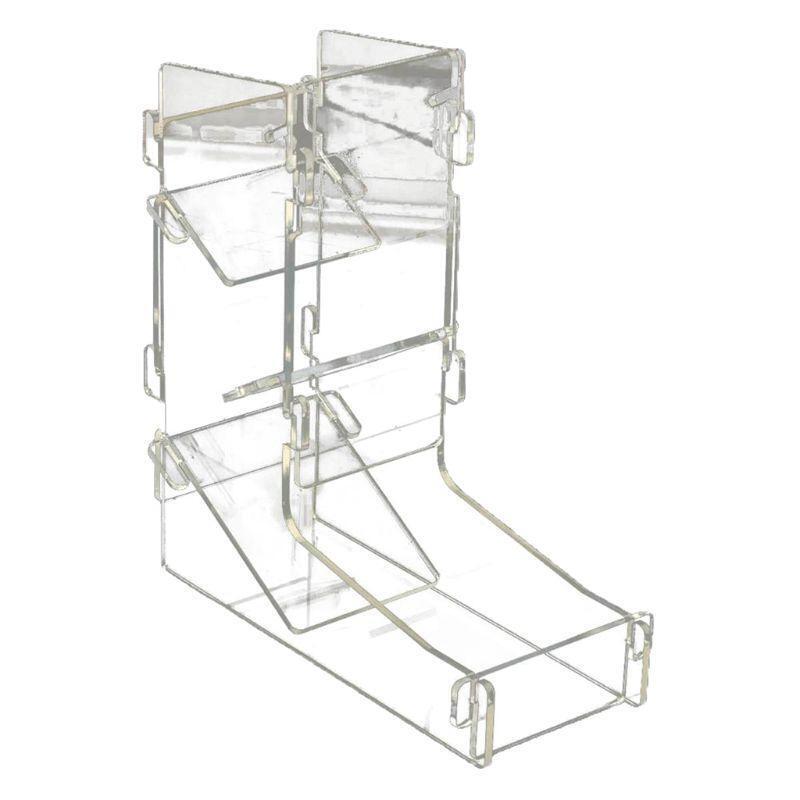 DND Acrylic Transparent Dice Tower DIY Board Game RPG Rolling Tower MTG Games