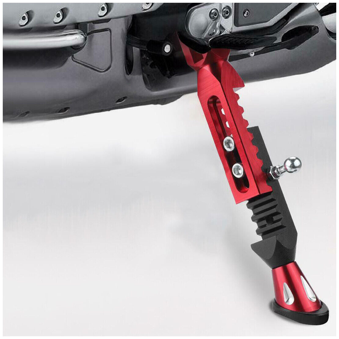 Universal Adjustable CNC Aluminum Motorcycle Side Stand Kickstand A1