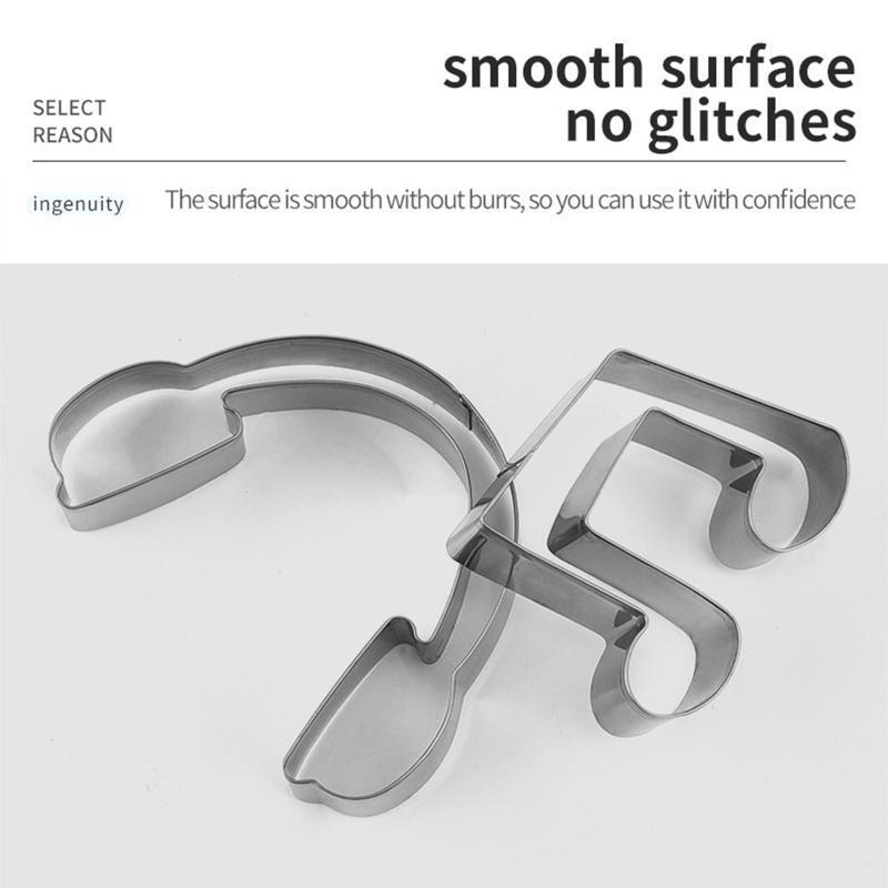 Set of 12 Stainless Steel Cookie Cutter Biscuit Mould Cookie Mold Biscuit Cutter
