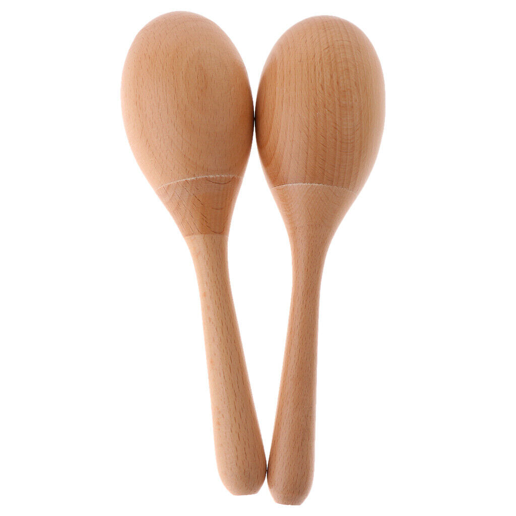 4Pcs  Hammers Rattle Shaker Drumsticks  Percussion   Gift
