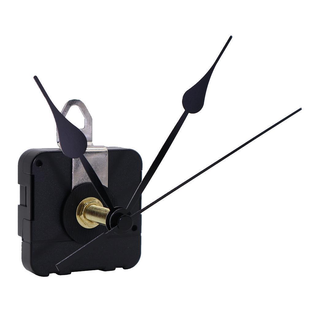 HR1688-31 Wall Clock Movement Mechanism Black DIY Replacement Part Set