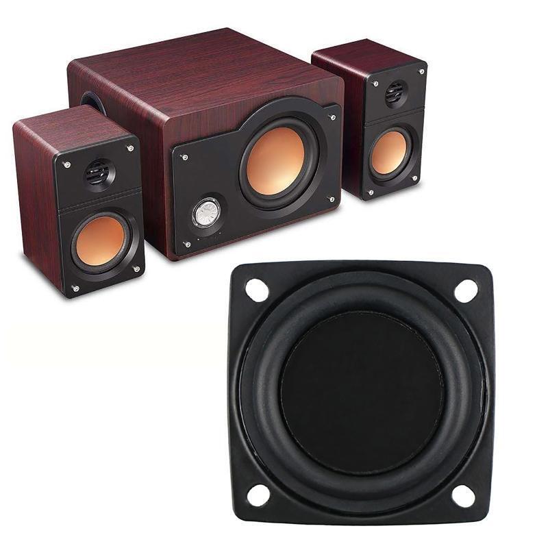 2Pieces Passive Radiator Vibrating Subwoofer DIY Repairing Exquisite Workmanship
