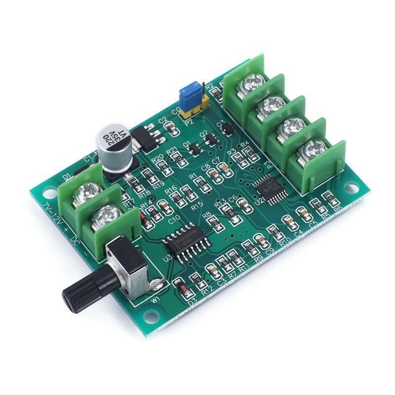 Brushless Motor Driver Motor Drive Board Module with Speed Control 7V-12V