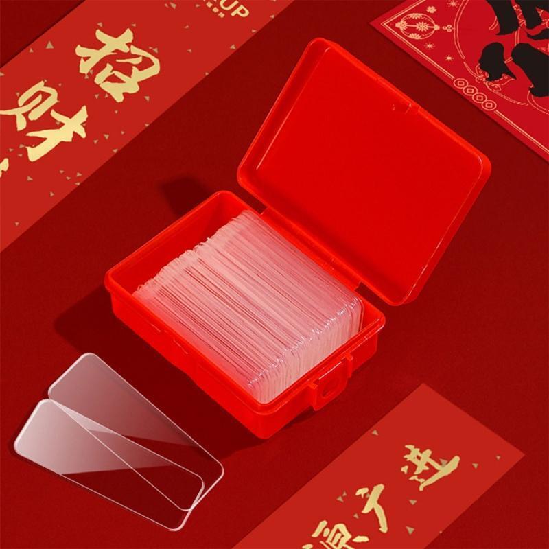 60 Pcs Double Sided Adhesive Pad Traceless Transparent Tape for Decorations