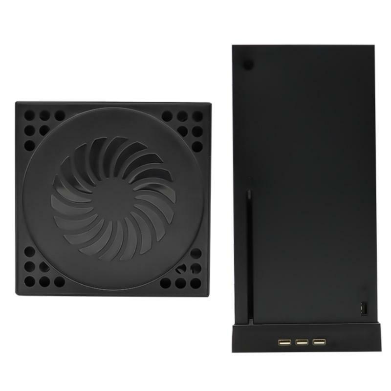 Console Cooling Fan Cooler 3-Speed Adjust Built-in 3 USB Ports for XB Series X