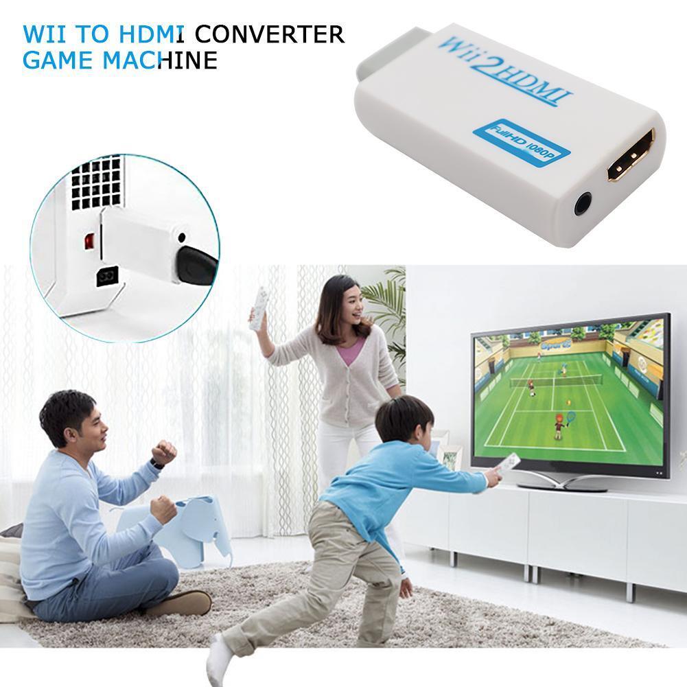 Full HD 1080P Wii to 4K HDMI-compatible Wii2HDMI-compatible Converter for P
