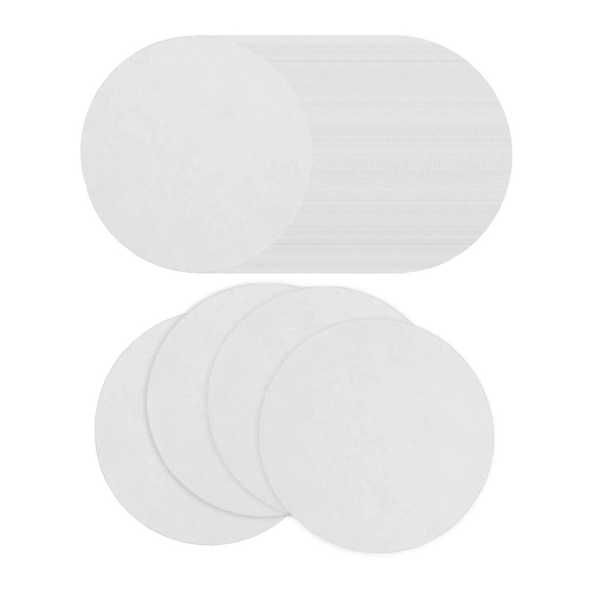100 Pieces Microwave Kiln  Fusing Paper   Round DIY