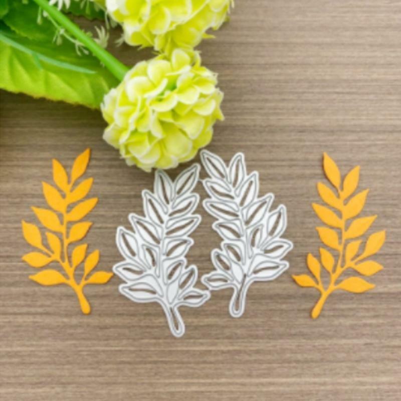Leaf Metal Cutting Dies, Cutting Dies for Crafts, Scrapbooking, Paper Cards