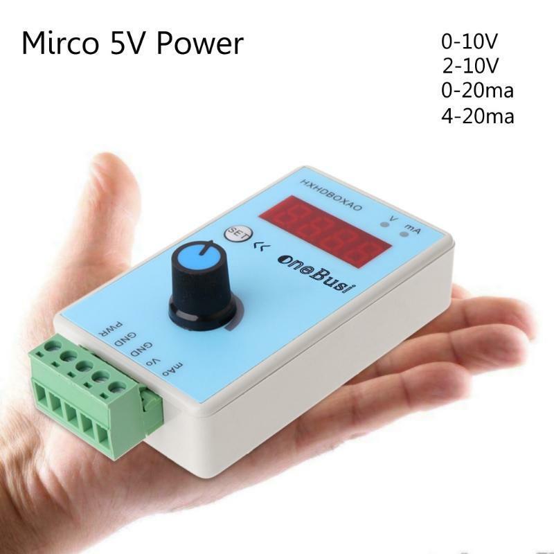 Signal Generator Analog Simulator Adjustable Output 0-10V/2-10V 0-20mA/4-20mA