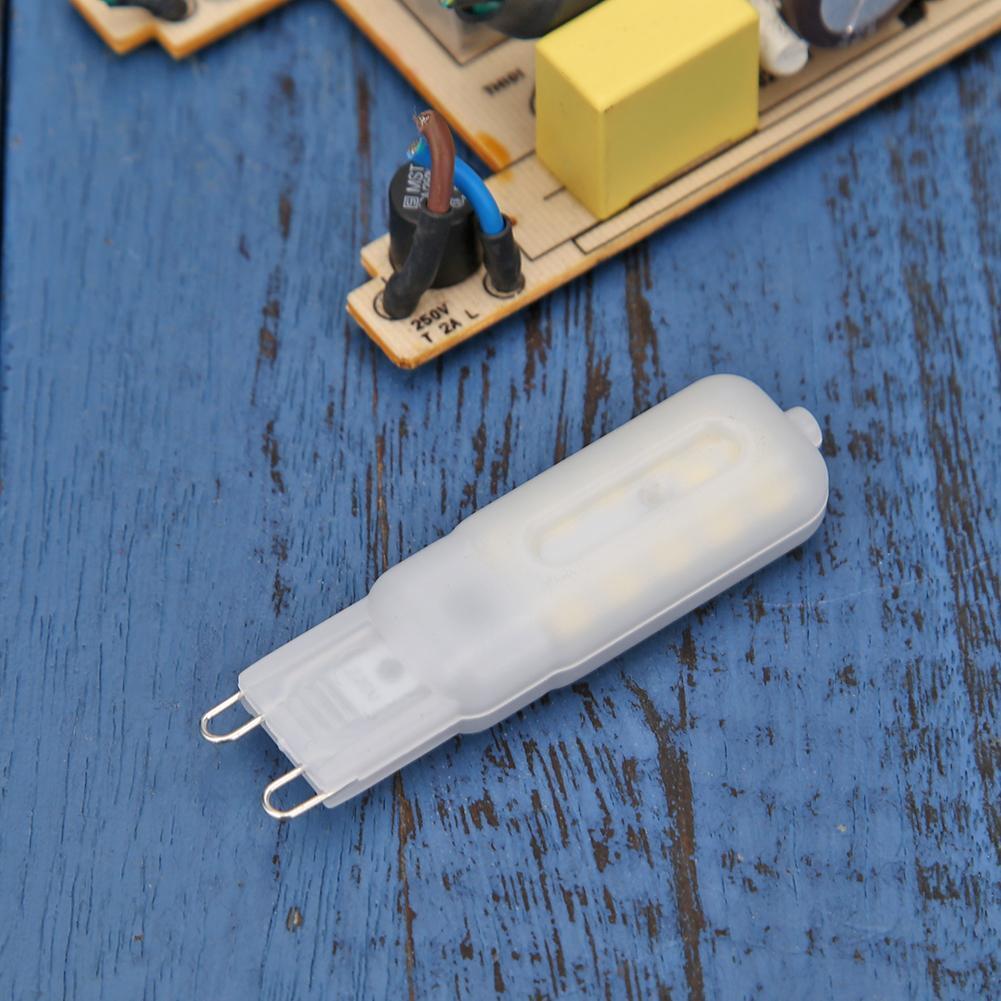 G9 LED Light Dimming 6W AC 220V-240V 24 SMD 2835 LED Bulb Lamp (White)
