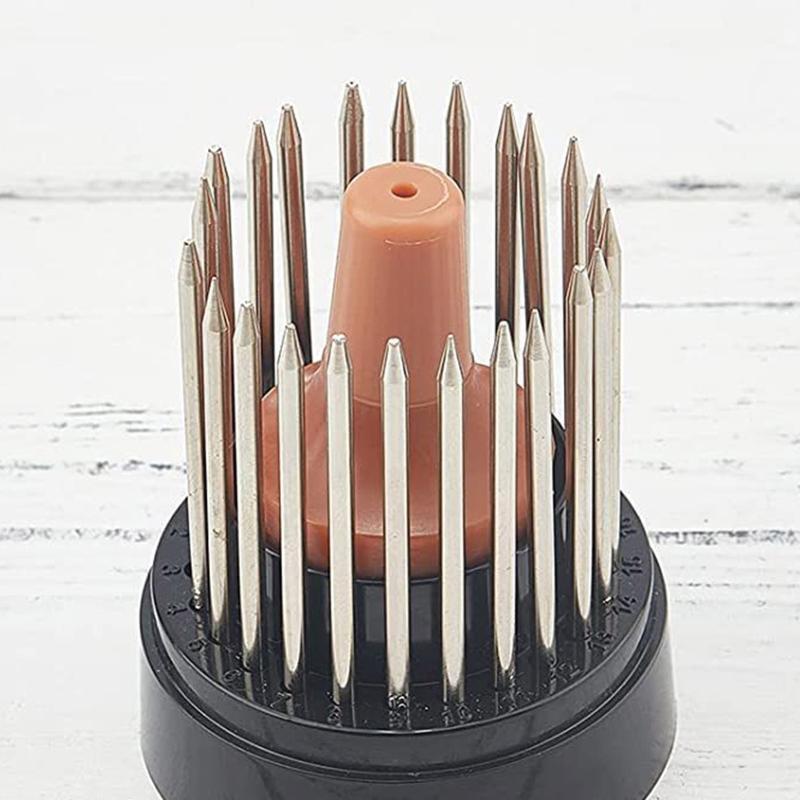 23x/Box Jewelry Graver Tool Portable Diamond Setting Beading Tool for DIY Crafts