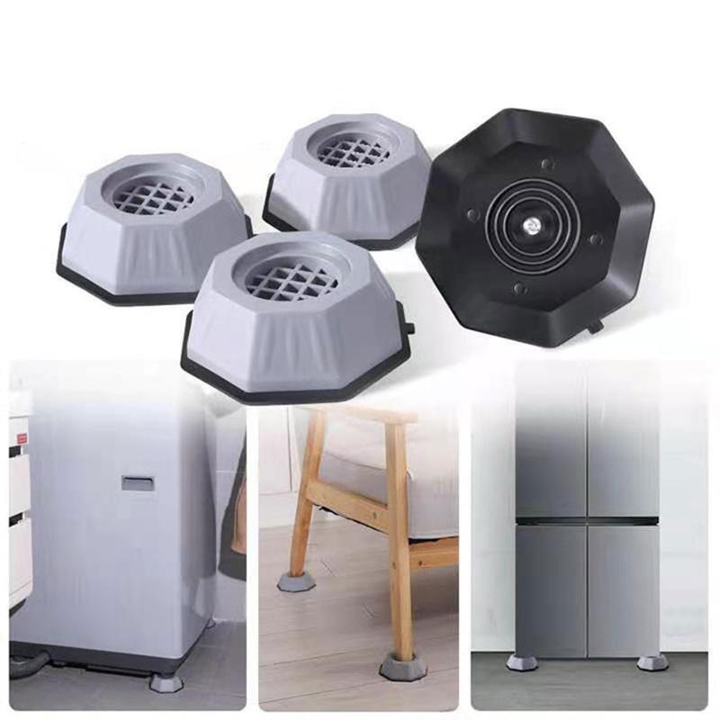 4 Pack Rubber Anti Vibration Pads and Anti-Walk Pads for Washer Dryer Appliance