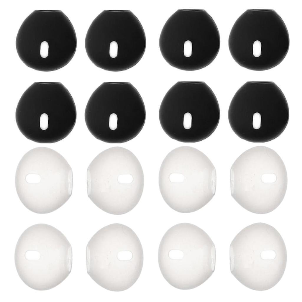 8 Pairs Anti-Slip Silicone Earcap Noise Cancelling for   6S/5S/7/8/X/XS