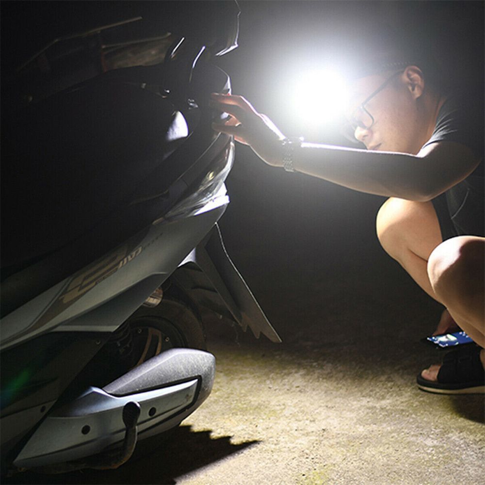 USB Rechargeable Fishing Head Torch Fishing Light Headlight LED Headlamp