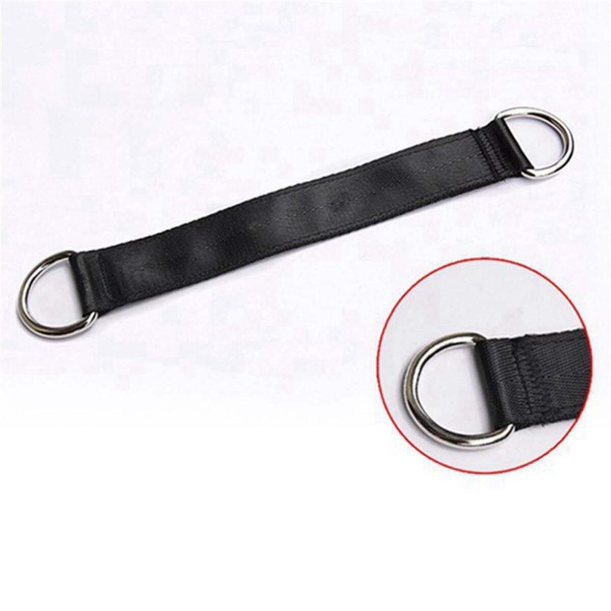 Bearing Lifting Pulley with Lanyard with Carabiner Sturdy for Rock Clmibing