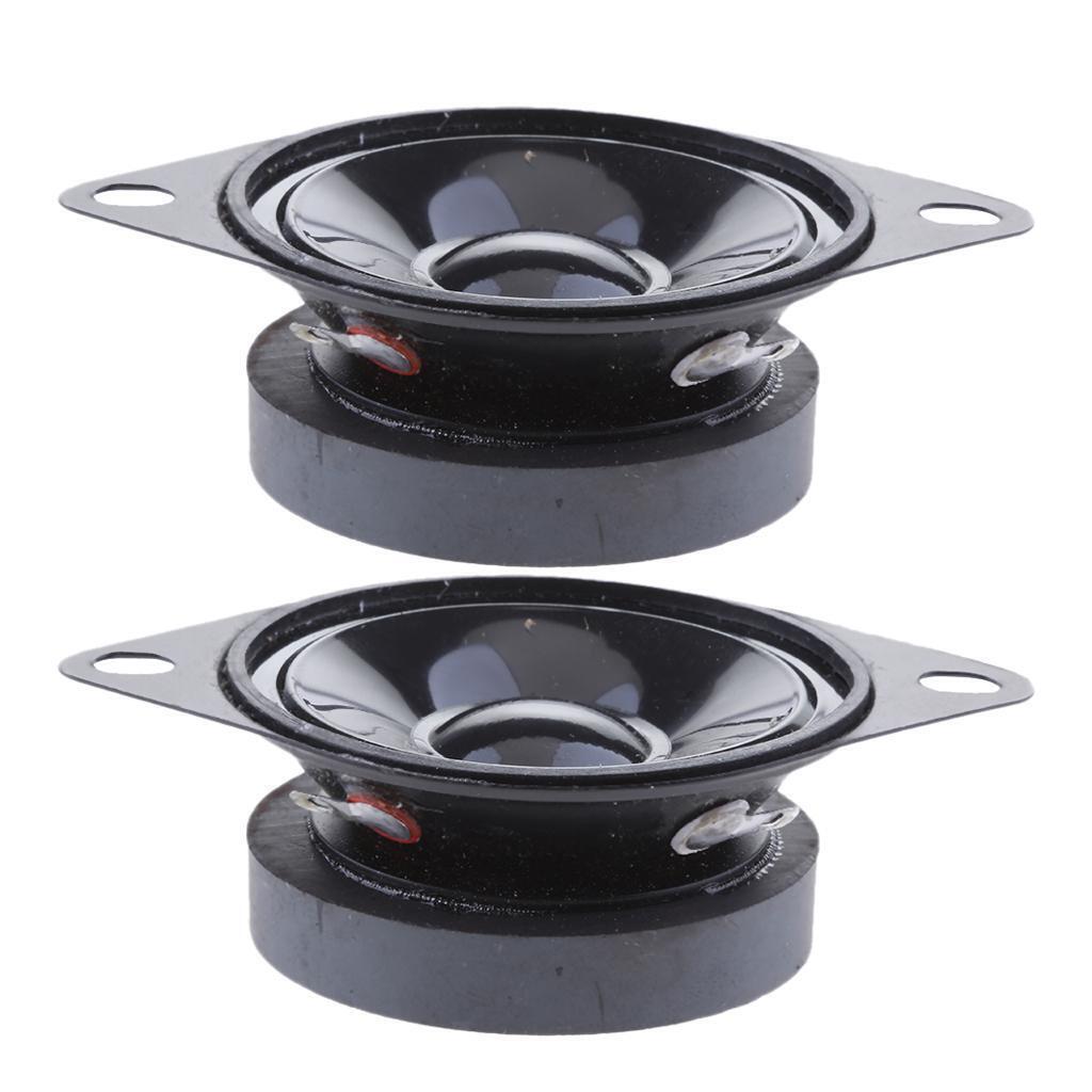 MagiDeal 2x 2 Inch Car Audio  3 Way Speakers 5W 4Ohm Replacement Repair Kit