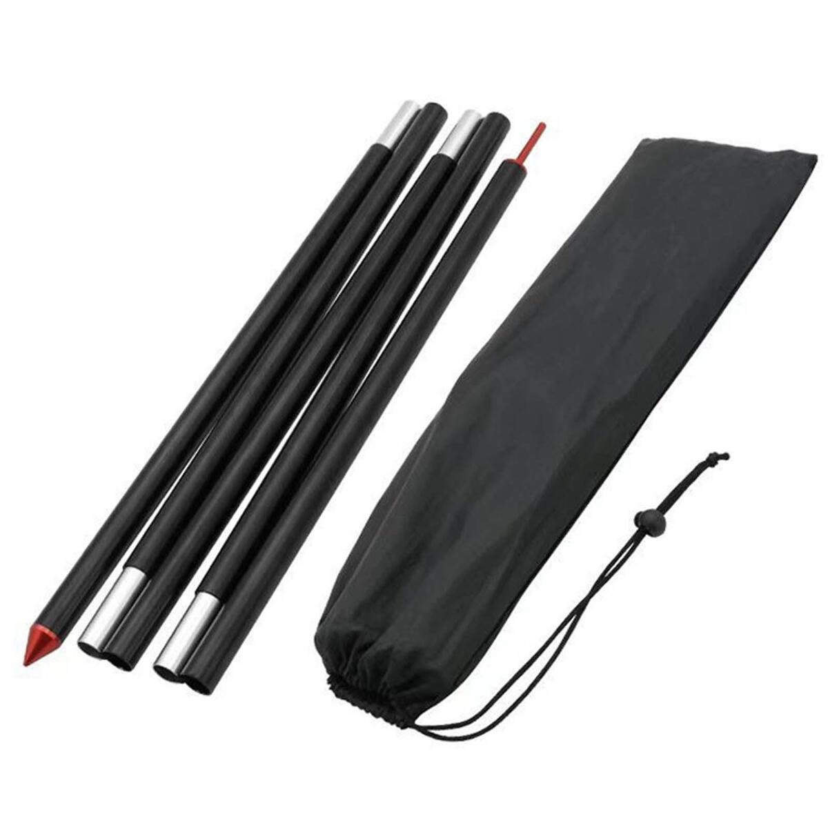 Awning Support Pole Tarp Tent Shade Garden Sunshade Camping Sun Shelter