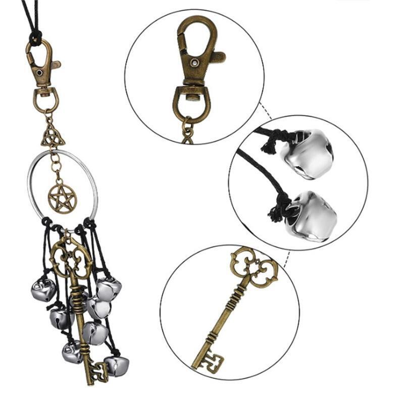 Pentagram Witch Mixed Magic Pentacle Star Charms Pendant Pentacle Key Pendant