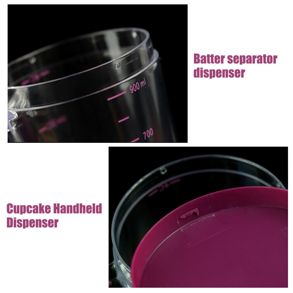 Batter Dispenser DIY Muffin Cupcake Pancake Funnel Measuring Baking Tools